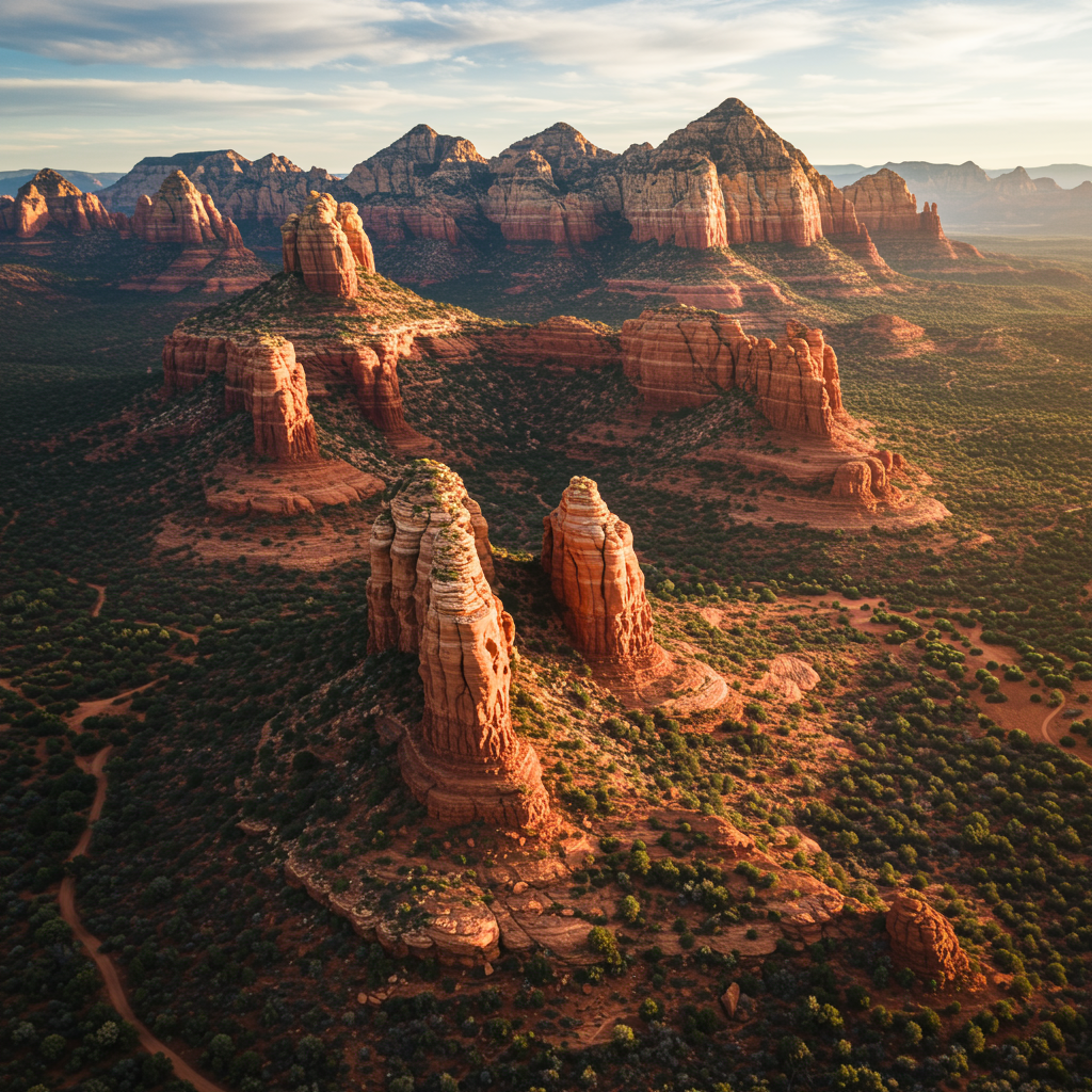 Cathedral Rock Sedona Arizona at sunset